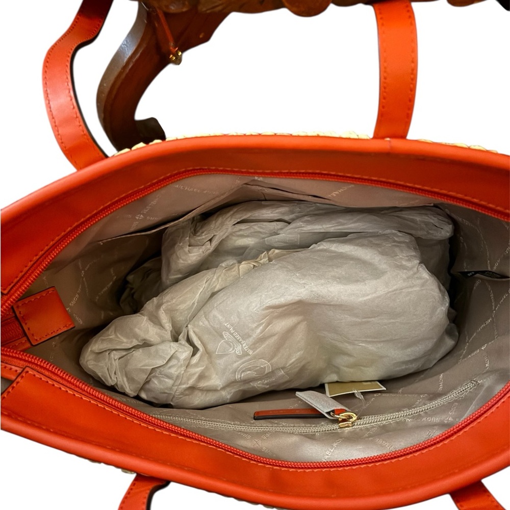 Michael Kors Sunset Ombre Woven Tote - Picture 4 of 5
